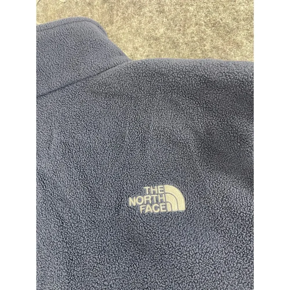 The North Face Jacket Mens Extra Large Blue Fleece Full Zip Sweater N253